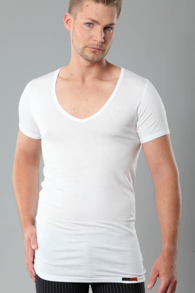 magliette scollo av profondo