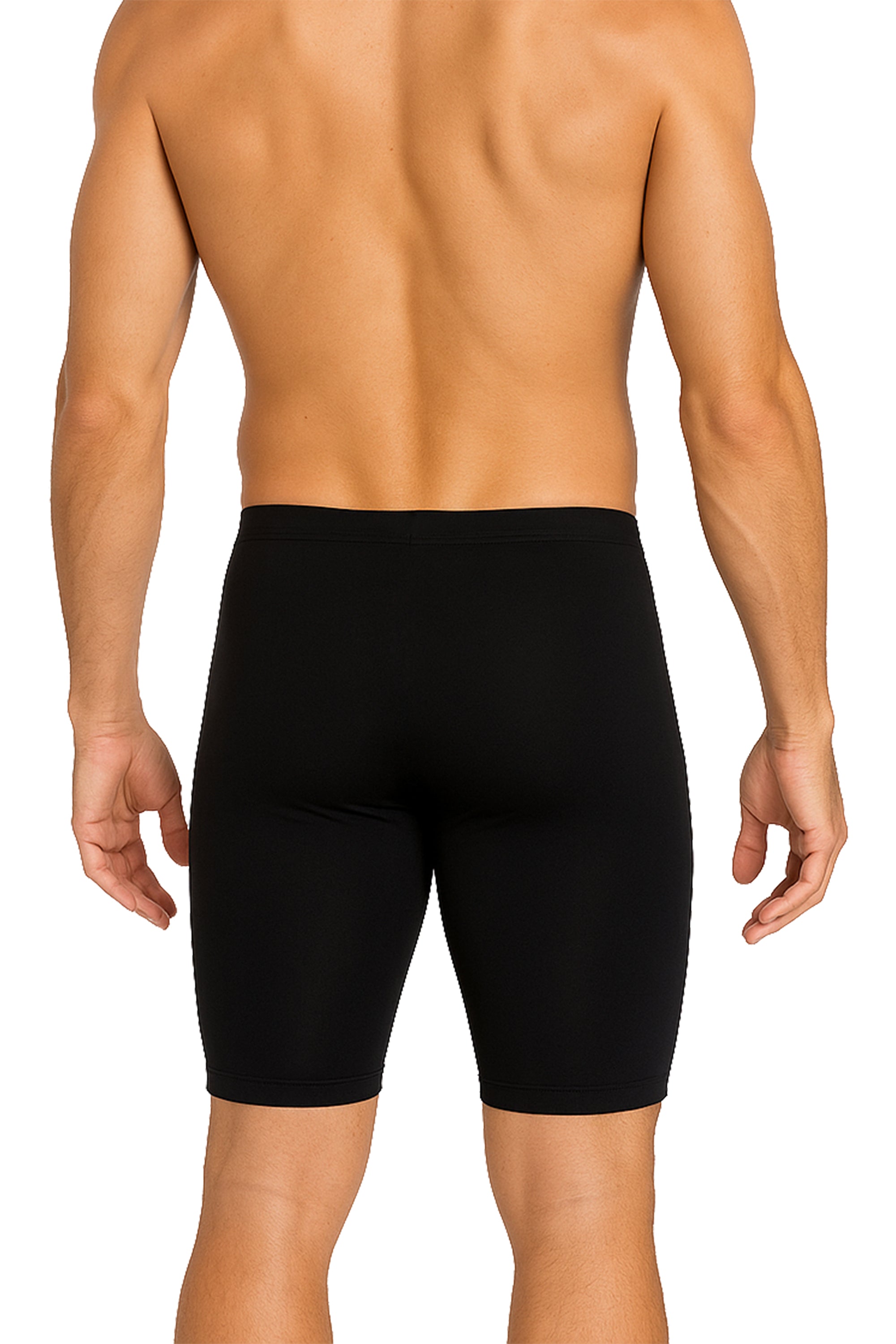 Herren Jammer Badehose lang Schwarz