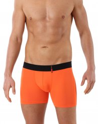 Boxer Shorts Microfibra Arancione 