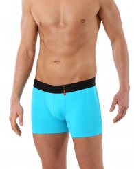 Boxer Shorts Microfibra Turchese 