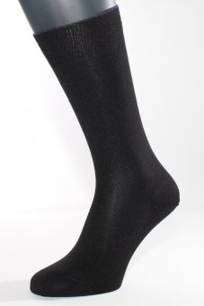 Calzini invernali di seta con cotone e cashmere - nero nero 42-44