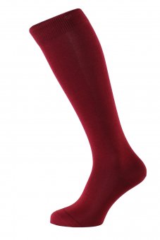 Calzettoni Business "Fil d'Ecosse" rosso vino 48-50