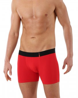 Boxer Shorts Microfibra Rosso 