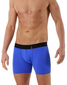 Boxer Shorts Microfibra Blu 