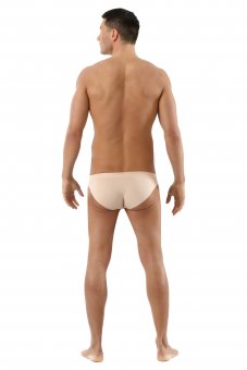 Slip invisibile senza cuciture a taglio vivo cotone elasticizzato color carne