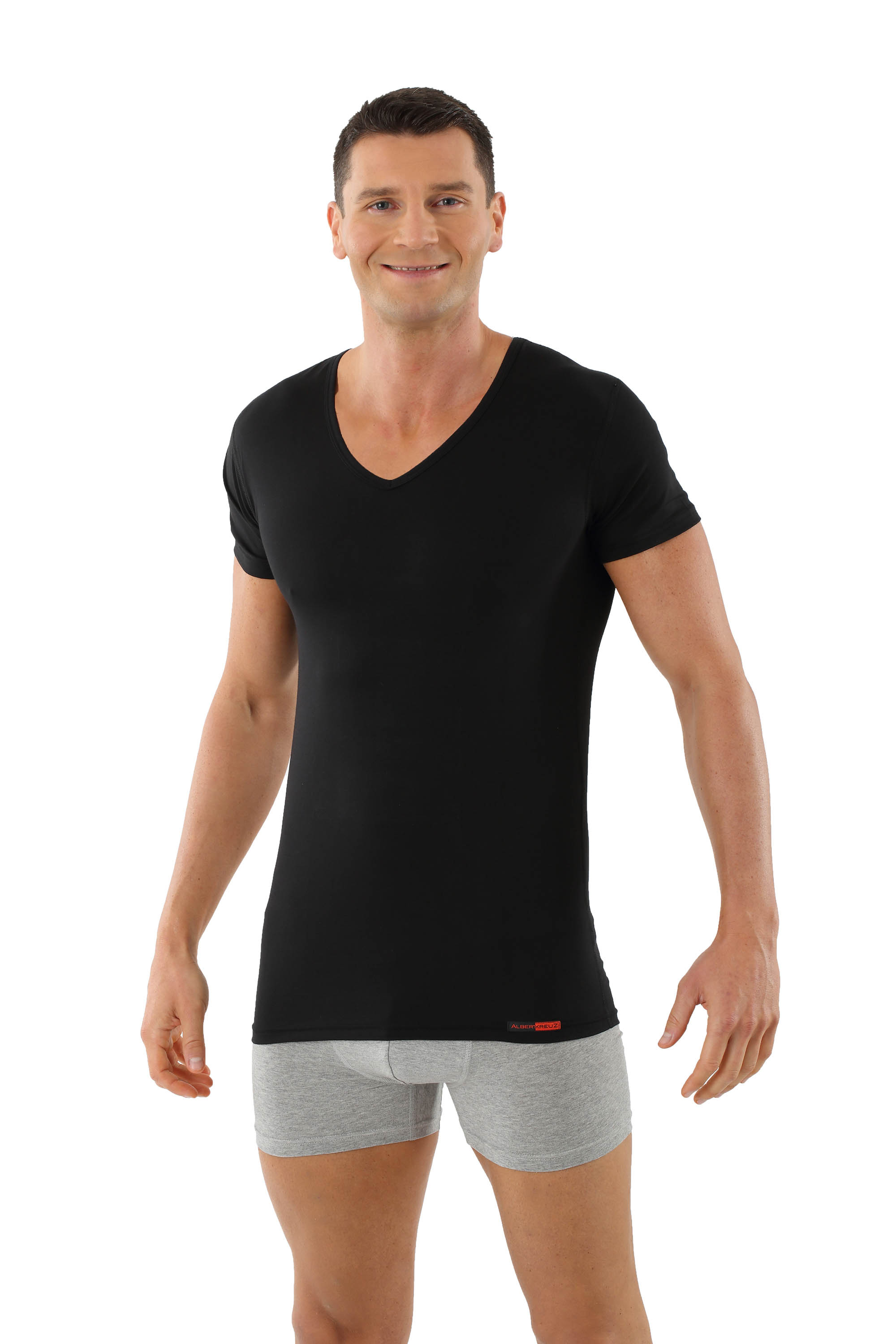 Biancheria Intima Nera Da Uomo Cotone - Foto 3